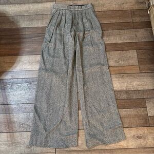 Theyskens' Theory Gray Tweed Trousers